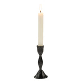 Zora Candlesticks, Gunmetal