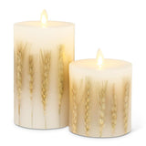 Reallite Flameless Candles, Wheat