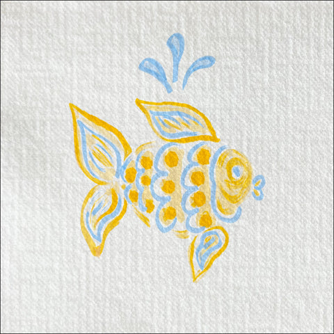 Paviot Beverage Napkins, Poisson Ange