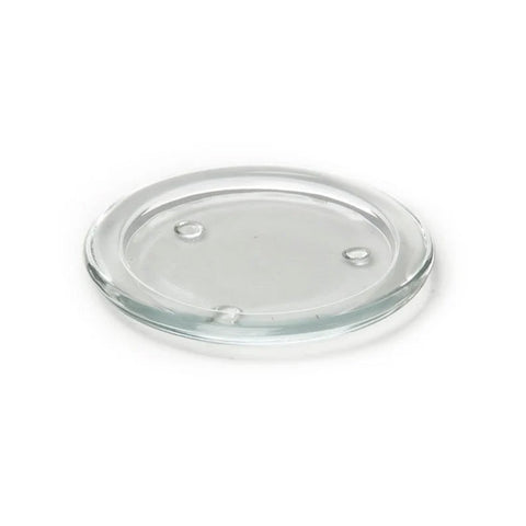 Glass Candle Plate