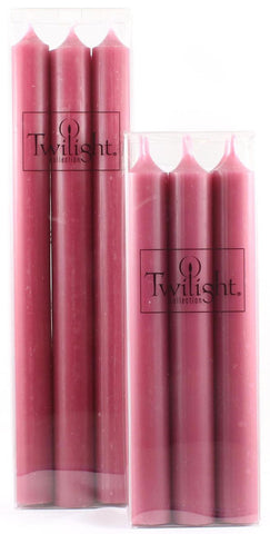 Dinner Candle Pack, Dusty Rose