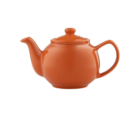 Bright Teapot, Burnt Orange