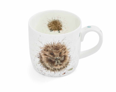 Wrendale Mug, Awakening Hedgehog