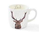 Wrendale Large Mug, Dad (Stag)