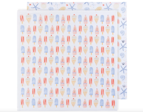 Seaside Floursack Tea Towels