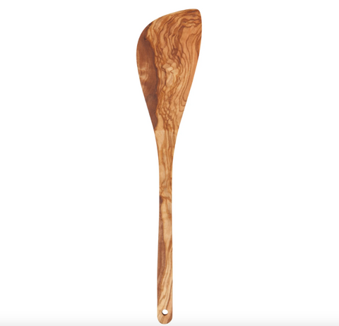 Olive Wood Corner Spatula