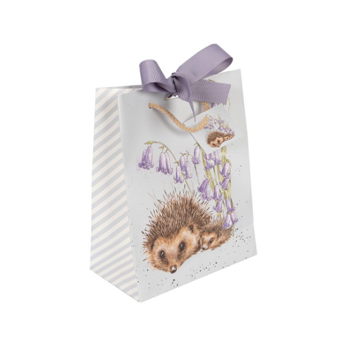 Wrendale Gift Bag, Medium - Love and Hedgehogs