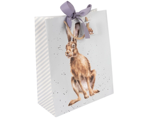 Wrendale Gift Bag, Large - New Hare