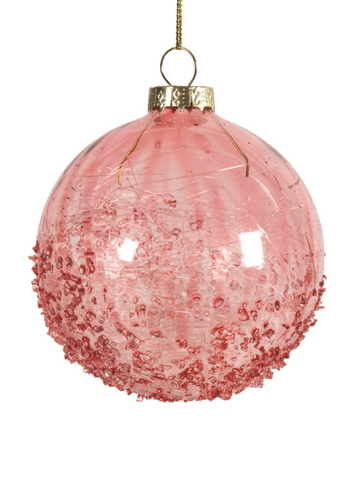 Pink Ball Ornament