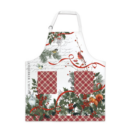 Winter Woodland Apron