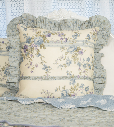 April Cornell Cushion, Victoriana - Smoke