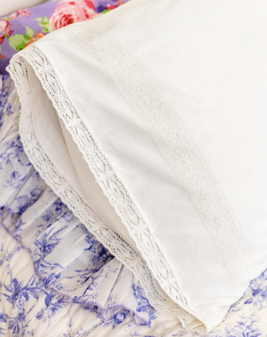 April Cornell Pillowcases, Evie - White