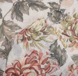 Fall Peony Shower Curtain