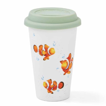 Wrendale Travel Mug, Clown Fish