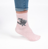 Wrendale Women's Socks, Glamour Puss