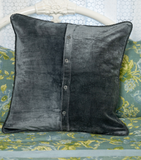 April Cornell Cushion, Lillian - Charcoal