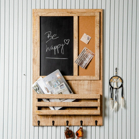 Wooden Wall Organizer