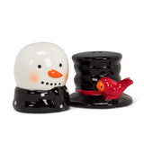 Snowman Salt and Pepper Shakers