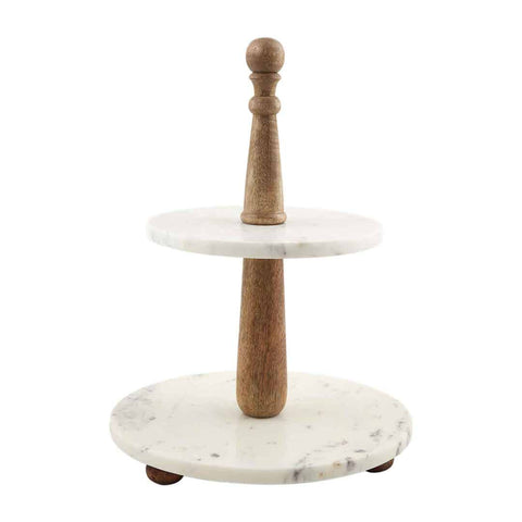 Marble and Wood Tiered Server