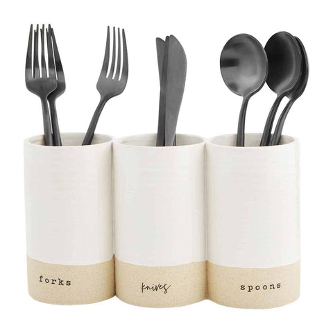 Stoneware Utensil Holder