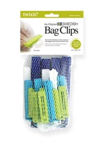 Twixit Bag Clips, Blue