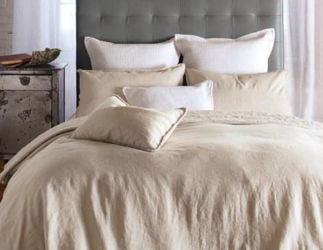 Linen Duvet Cover Sets, Natural