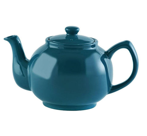 Bright Teapot Set, Teal Blue