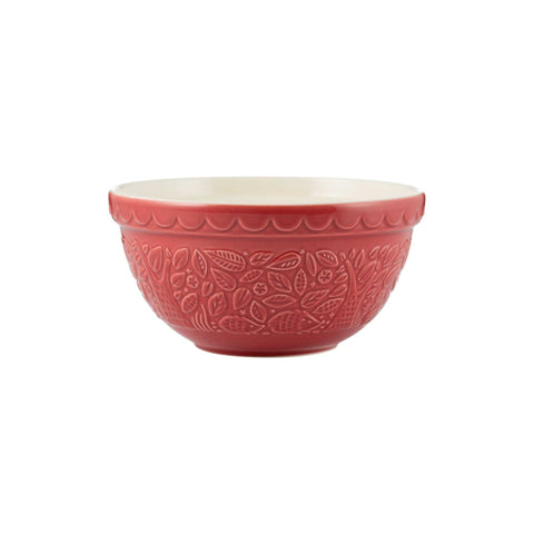 Forest Mixing Bowl, Hedgehog - Red