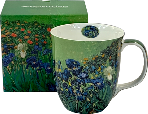 McIntosh Java Mug - Vincent Van Gogh, Irises Green