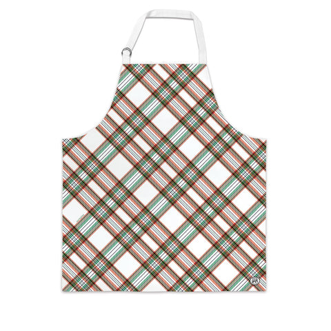 Vintage Plaid Apron