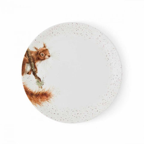 Wrendale Dinner Plate, Squirrel