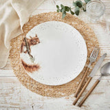 Wrendale Dinner Plate, Squirrel